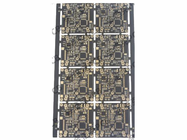 2層黑油沉金PCB